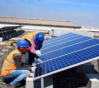 solar energy system installation